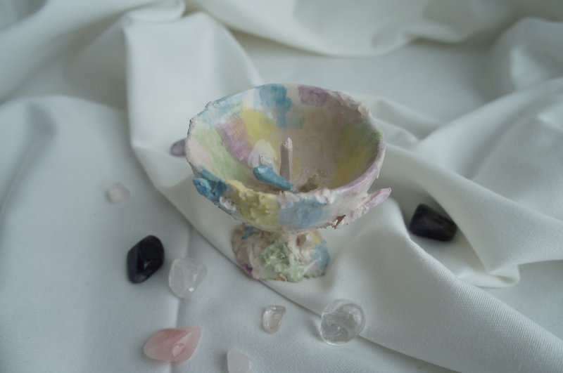 Ceramic Cup No.1 can storage (crystal,  jewelries, small objects, herbs)