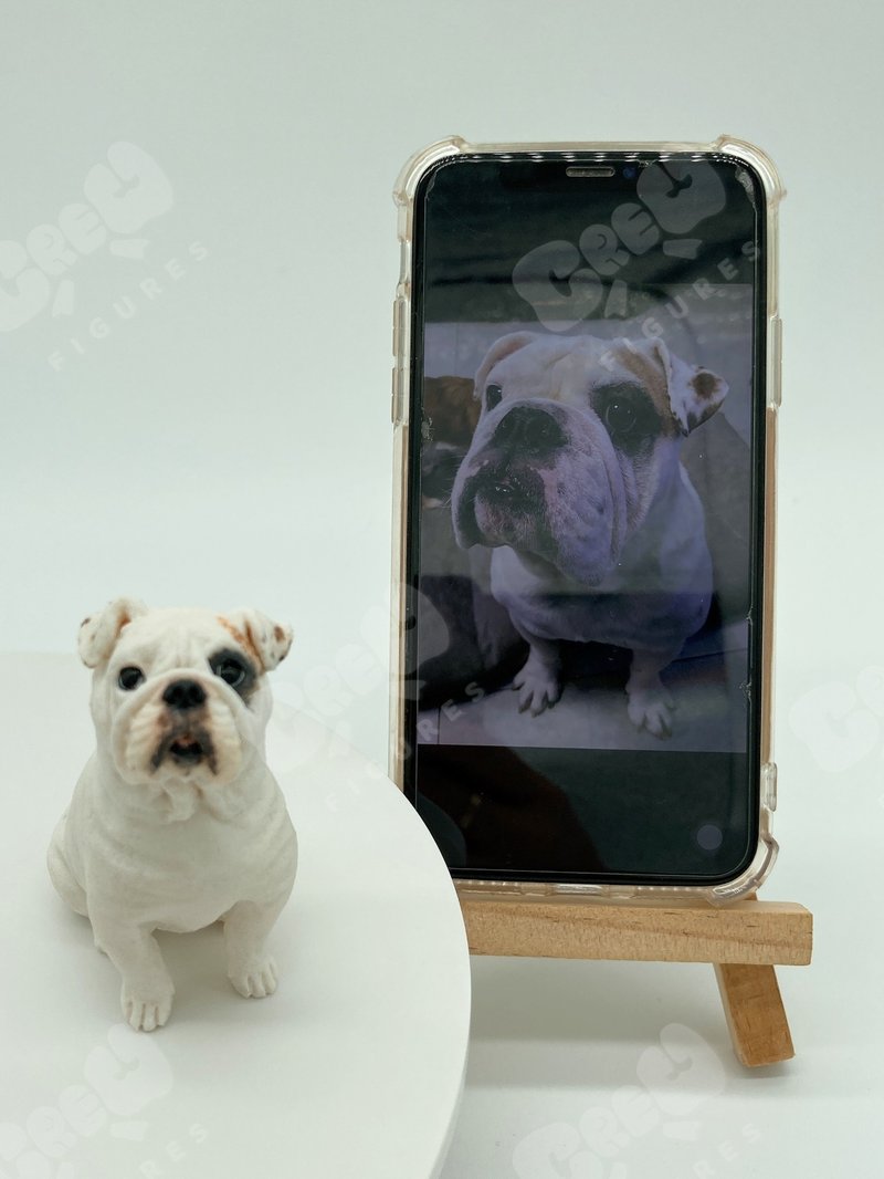 沙皮狗  Pawsome 寵物彩陶公仔 Pawsome clayfigure - 陶藝/玻璃 - 陶 多色