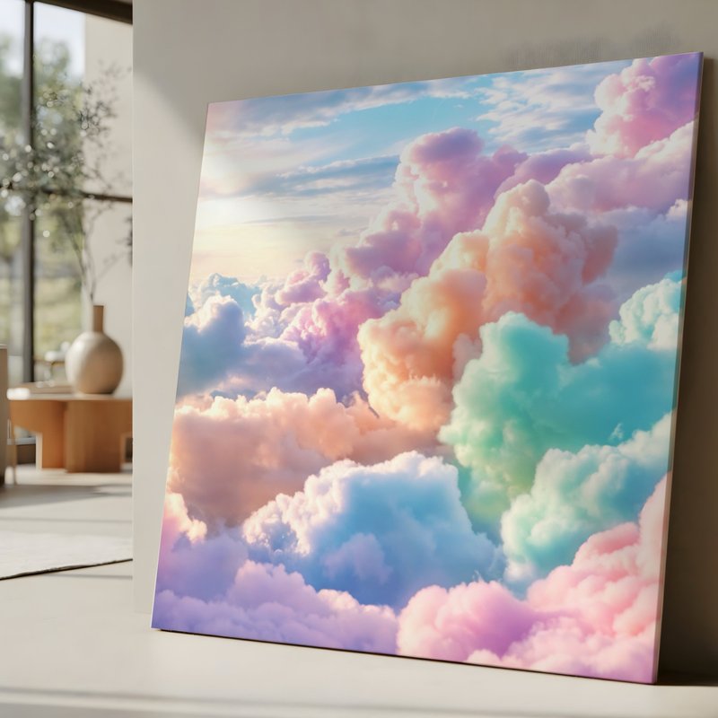 夢幻泡泡棉花糖雲朵 天空 藝術攝影 數位圖 風景無框畫 印刷輸出 - 其他數位商品 - 其他材質 