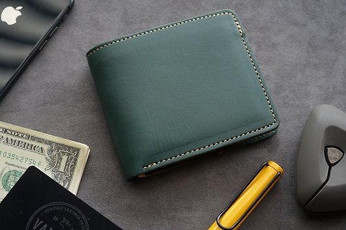vamp-up-design Short Wallet(WAS009)(Green)