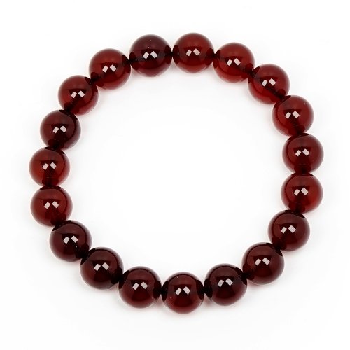 正佳珠寶 Gemsrich Jewelry 【正佳珠寶】琥珀血珀 經典櫻桃血珀 10.3-10.7mm 櫻桃血珀手珠