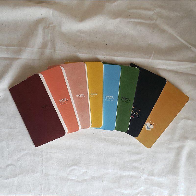 Plain notebook_Animalae & Pantone collection - 筆記本/手帳 - 紙 