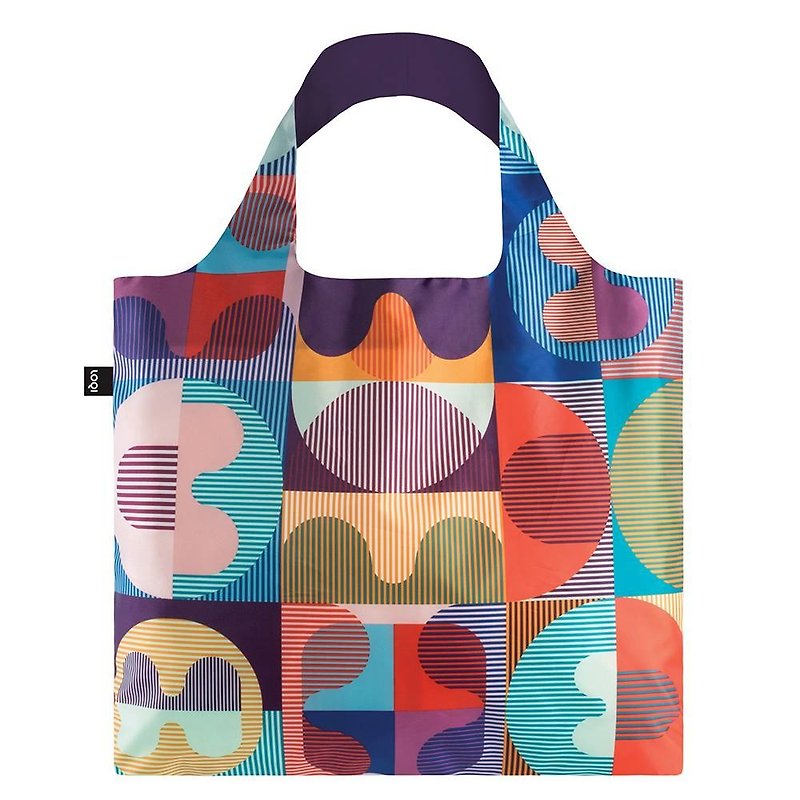 LOQI-Kaleidoscope HHGR - Messenger Bags & Sling Bags - Plastic Multicolor