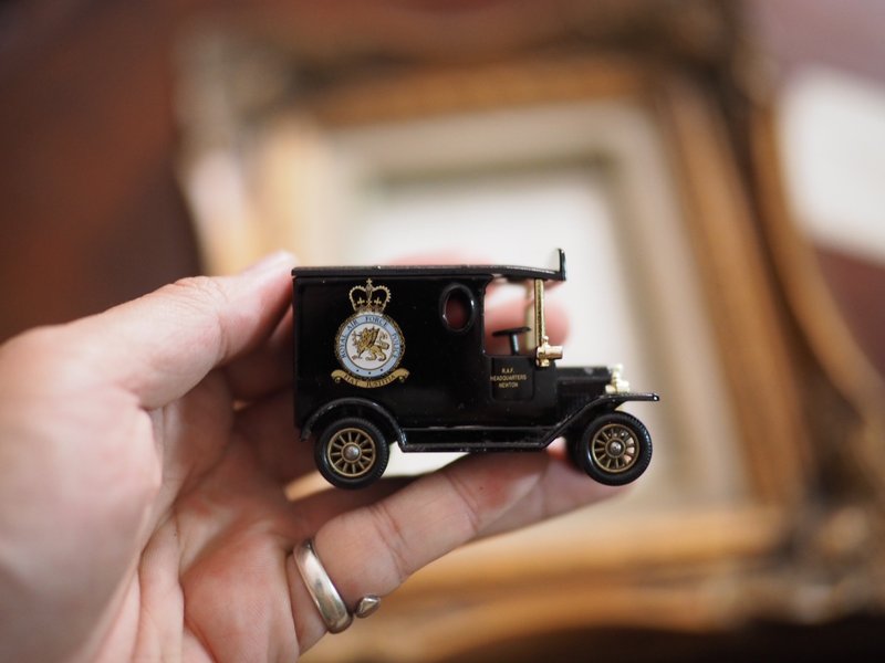 英國古董經典金屬小車 含原裝盒J - 擺飾/家飾品 - 其他金屬 