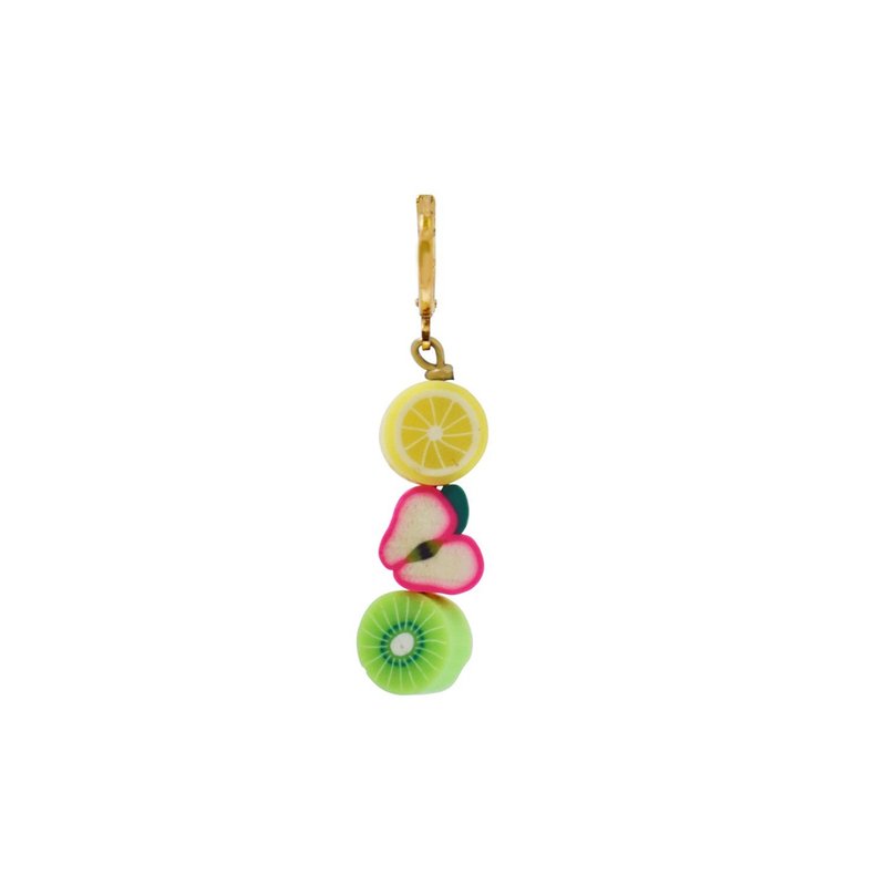 Fruit Single Huggie Earring | by Ifemi Jewels - 其他 - 其他材質 金色