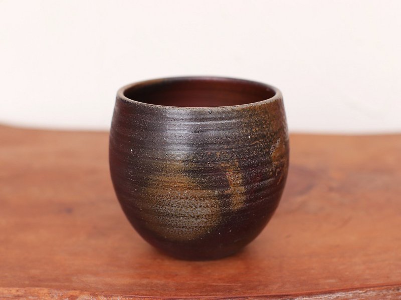 備前焼 フリーカップ(中)　f1-052 - グラス・コップ - 陶器 ブラウン