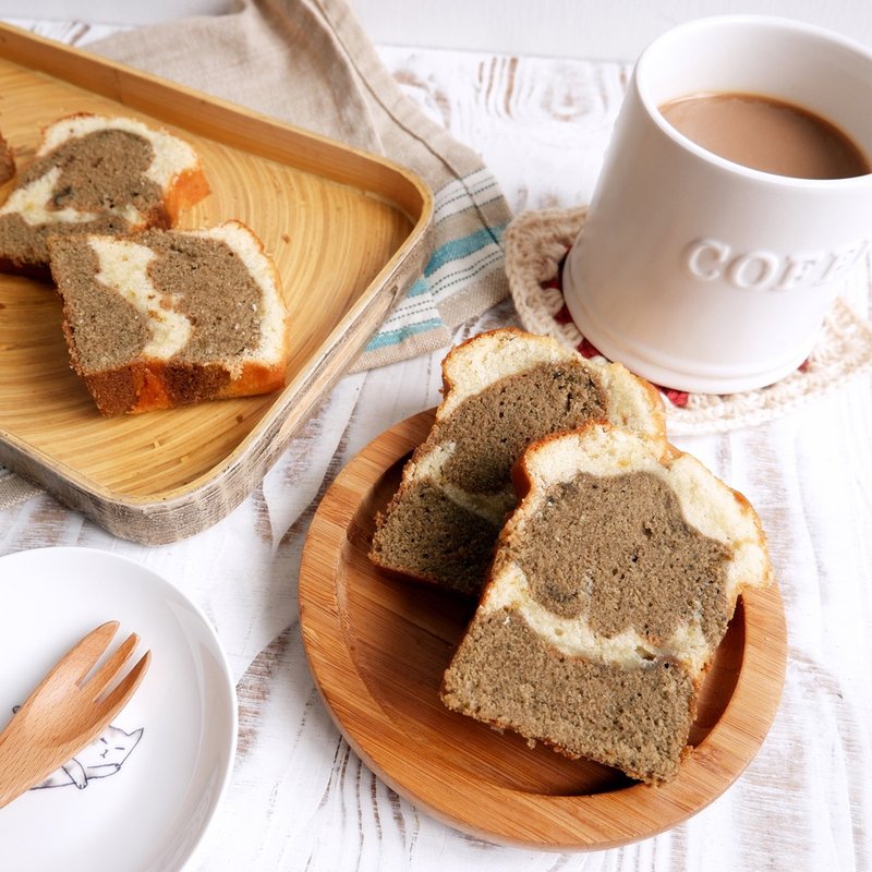 Osmanthus Oolong Pound Cake - 8 slices (box) - Cake & Desserts - Fresh Ingredients Brown