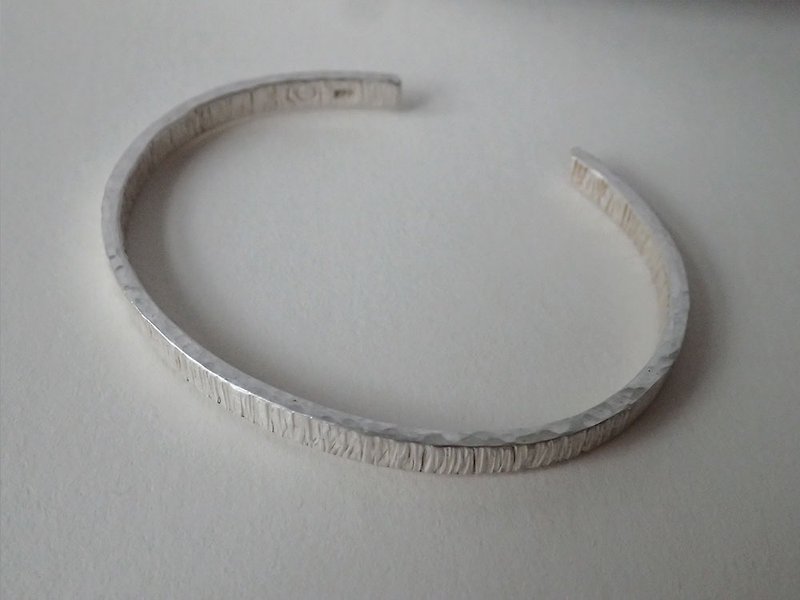 Bangle, 4mm , 999-Fine silver - Bracelets - Other Metals Silver