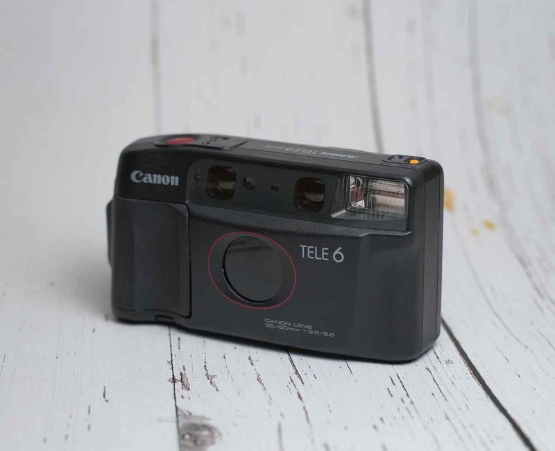 Canon tele 6 底片相機 - 相機/拍立得/底片相機 - 其他金屬 黑色