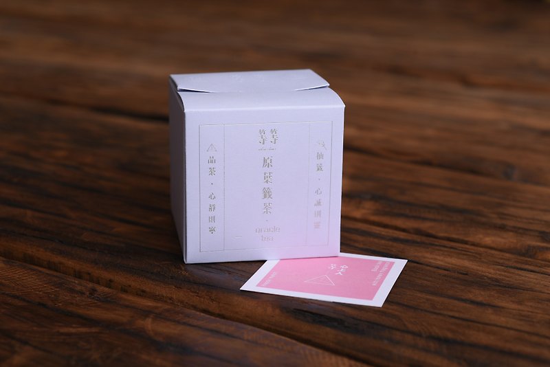 Waiting for the sweetheart-honey fragrant black tea / good fate tea box / tea bag box / Taiwan tea recommendation - Tea - Fresh Ingredients Pink