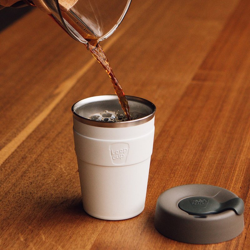 【聖誕禮盒】澳洲KeepCup 雙層真空隨身杯/咖啡杯 M - 奶油絲絨 - 咖啡杯/馬克杯 - 不鏽鋼 多色