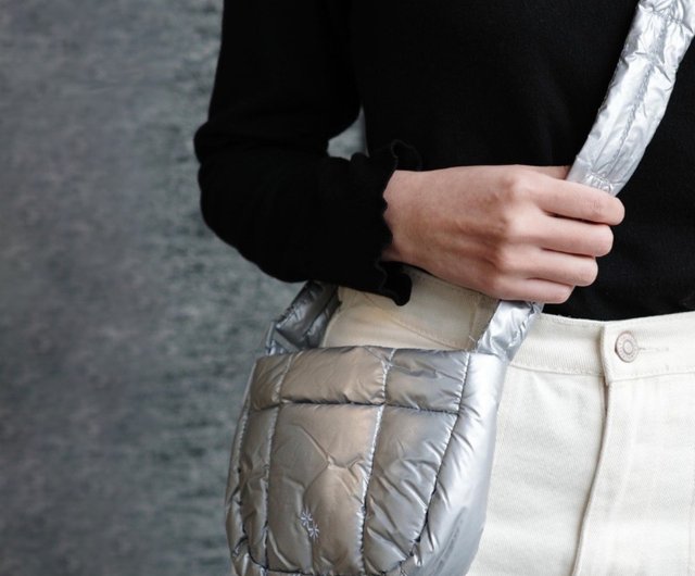 The Paper Bunny - Mini Puffer Swing mini shoulder bag (6