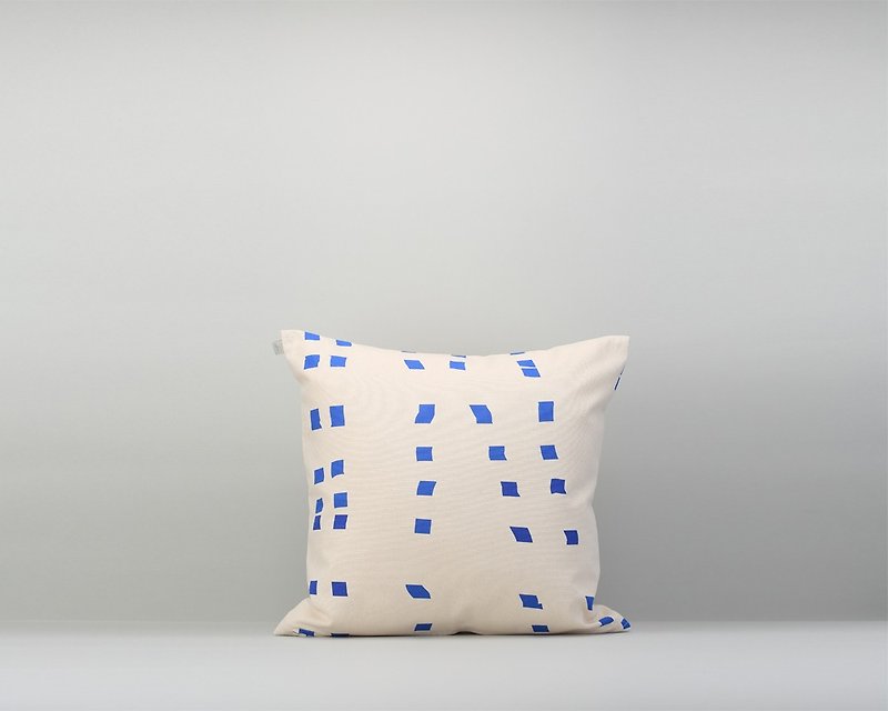 Pillow Case / Kite / Without Pillow - หมอน - ผ้าฝ้าย/ผ้าลินิน สีน้ำเงิน