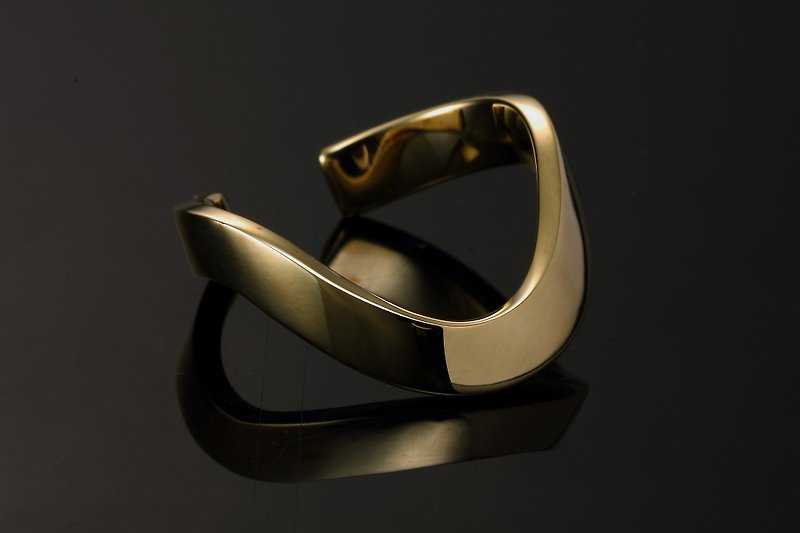Manually ordered / open ring - แหวนทั่วไป - ทองแดงทองเหลือง สีทอง