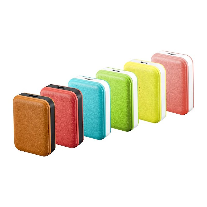 [Value group] MOJO X2 12000 group leather power bank (2 into 5200mAh) - Chargers & Cables - Plastic Multicolor