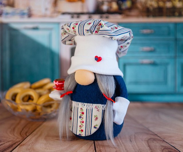 Gnome Cook / Chef Gnome / Kitchen decor - Shop DollsandGnomes Coffee Pots &  Accessories - Pinkoi