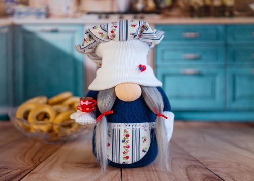 Gnome Cook / Chef Gnome / Kitchen decor - Shop DollsandGnomes Coffee Pots &  Accessories - Pinkoi