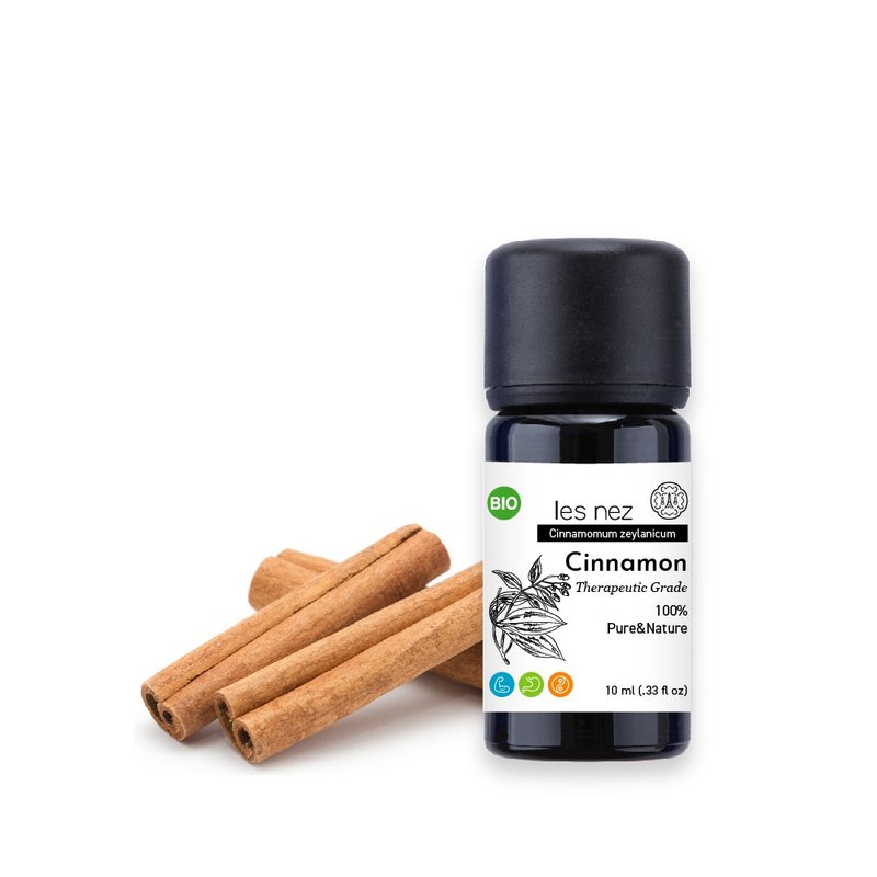【Les nez 香鼻子】天然單方肉桂葉純精油 10ML - 香氛/精油/擴香 - 精油 黑色
