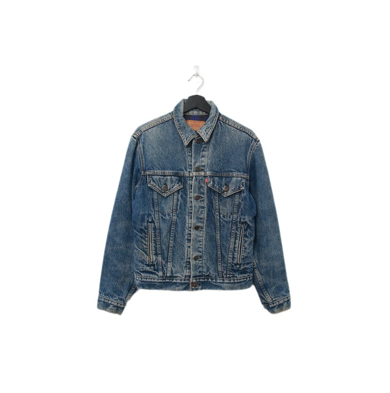 Back to Green:: デニムジャケット LEVI'S ウォッシュ加工 dn-02 - アウター メンズ - コットン・麻 