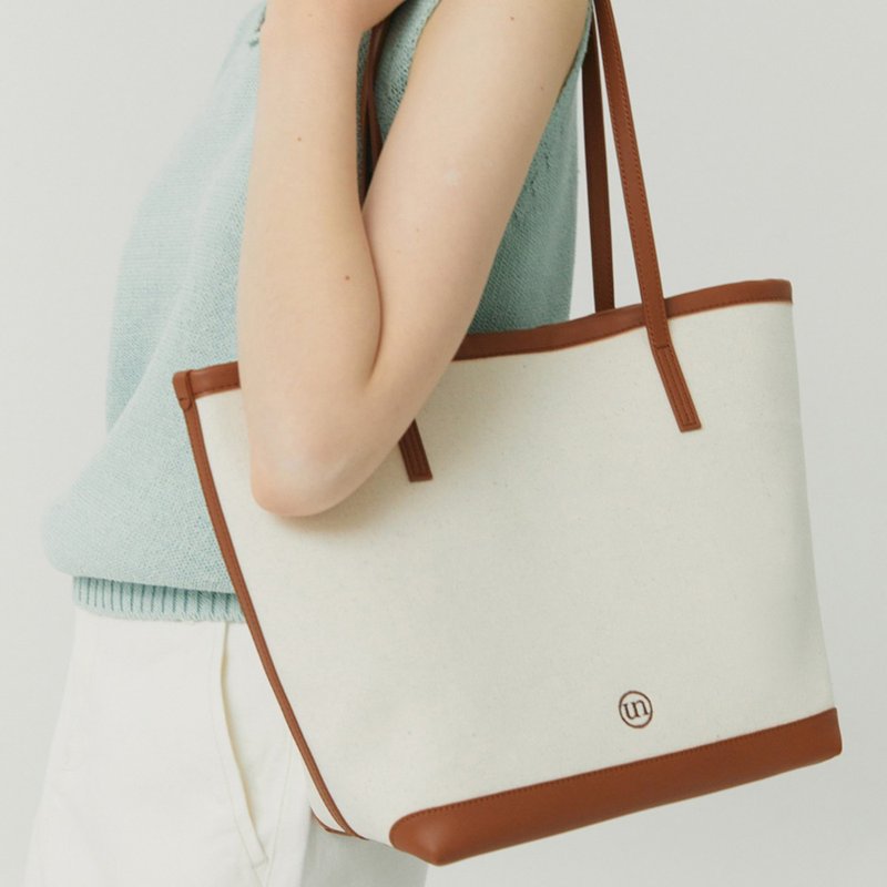 韓國製自家品牌Untidy 文青袋 City Bag - 手提包/手提袋 - 人造皮革 