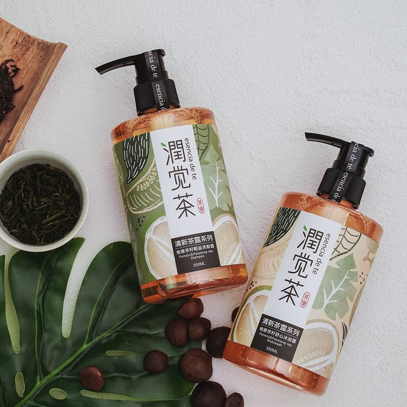 Pomelo & Paochung tea Body Wash - ครีมอาบน้ำ - วัสดุอื่นๆ 