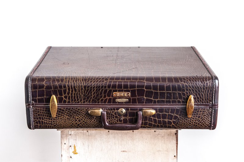 Vintage 1950s 美國GMS Samsonite 西裝行李箱 - 行李箱/旅行袋 - 其他材質 