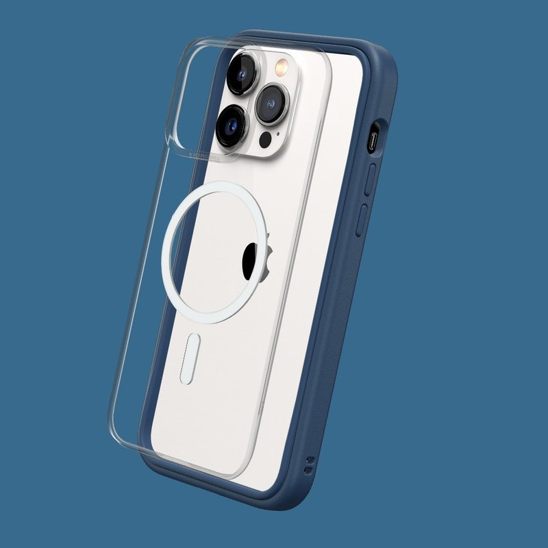 Mod NX(MagSafe兼容)超強磁吸手機殼-海軍藍 for iPhone 14系列 - 手機配件 - 塑膠 藍色