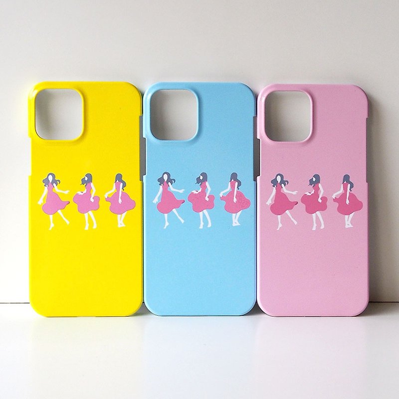 Plastic iPhone case - Dancin! - - Phone Cases - Plastic Blue
