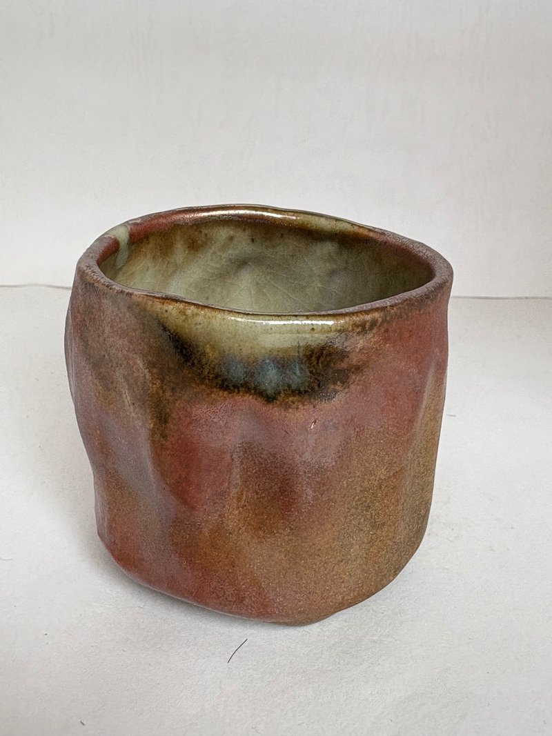 柴燒手捏品茗小杯3 - 茶壺/茶杯/茶具 - 陶 