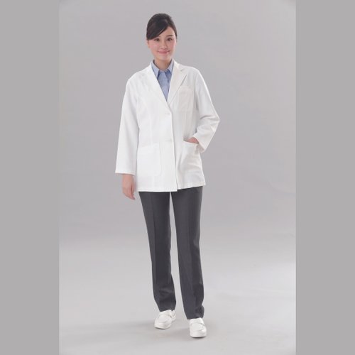 NanoFit 絲質手感抗皺奈米抗菌醫療級制服醫生袍中醫袍短款醫科