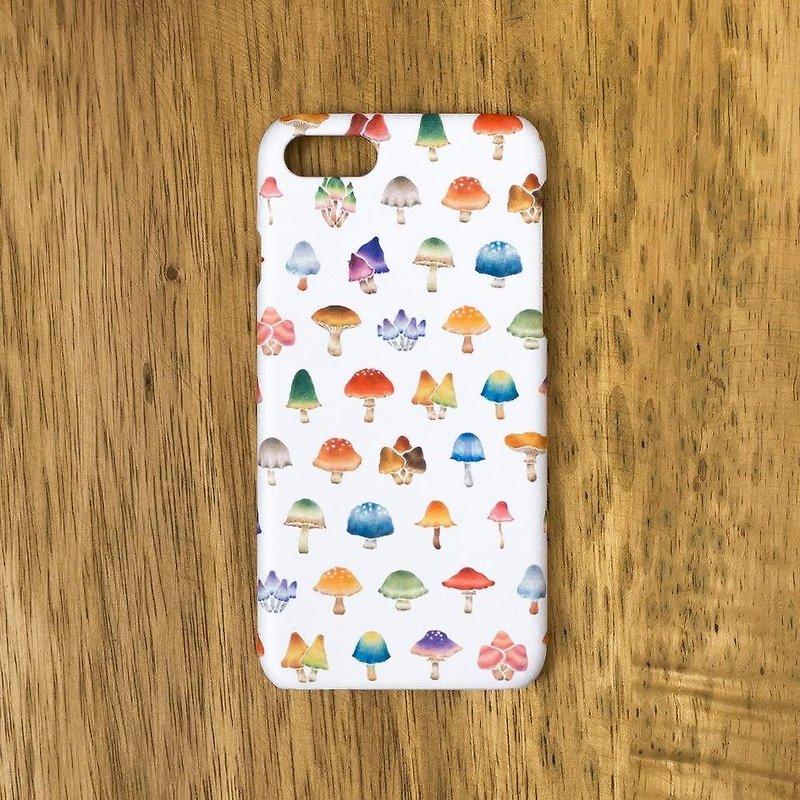 Fragments of a picture book. Smartphone Case "Multicolored Mushroom" SC-229 - Other - Plastic Multicolor