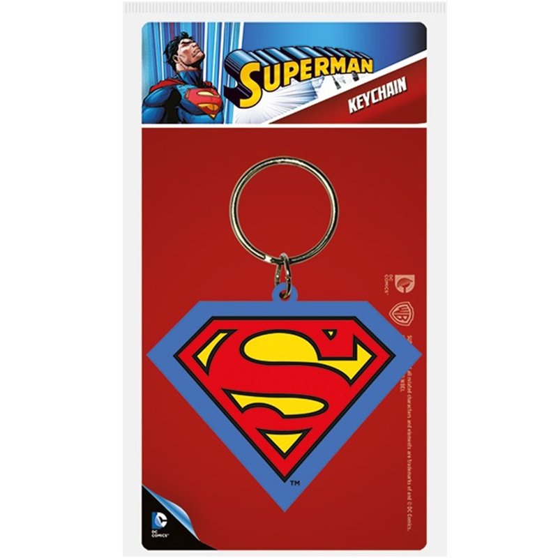 【DC】超人 Superman Logo鑰匙圈 - 鑰匙圈/鑰匙包 - 其他材質 多色