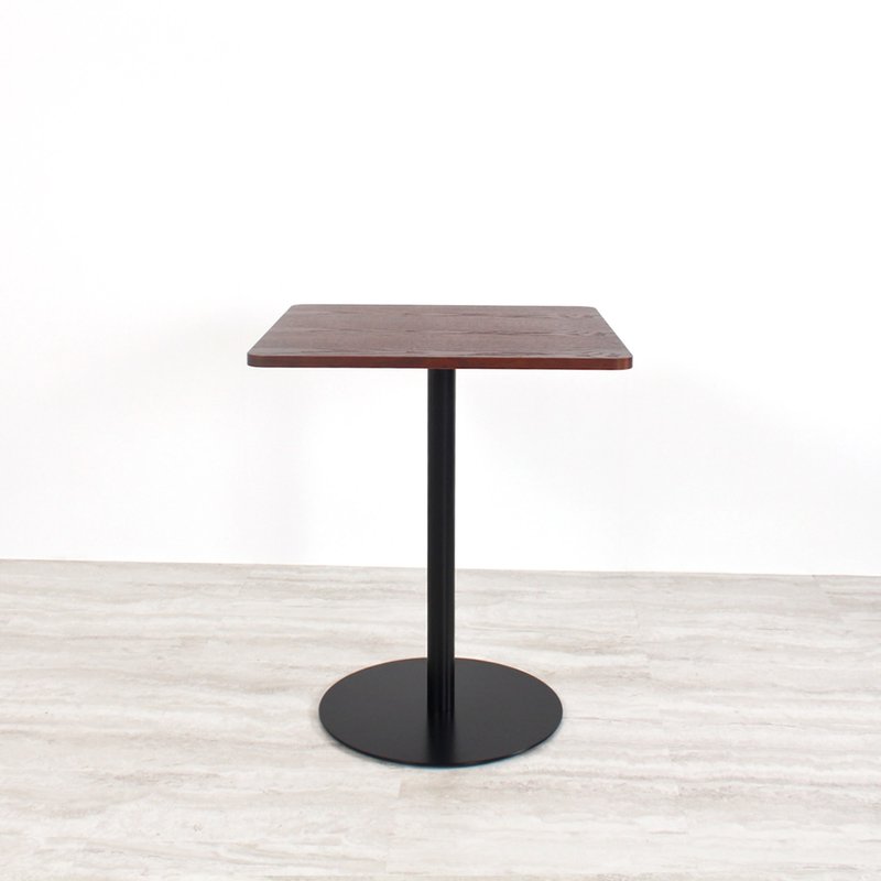 Scandinavian minimalist flat dining table / coffee table square - โต๊ะอาหาร - ไม้ 