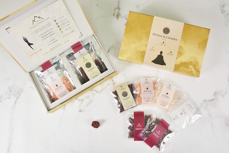 【ROSEBAY】Himalaya Bath Salts Gift Box-Ayurvedic Health Series - Bathroom Supplies - Other Materials 