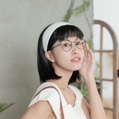 EYEJINg愛鏡 FROMEYES 高折射率濾藍光× 鈦輕盈波士頓框眼鏡