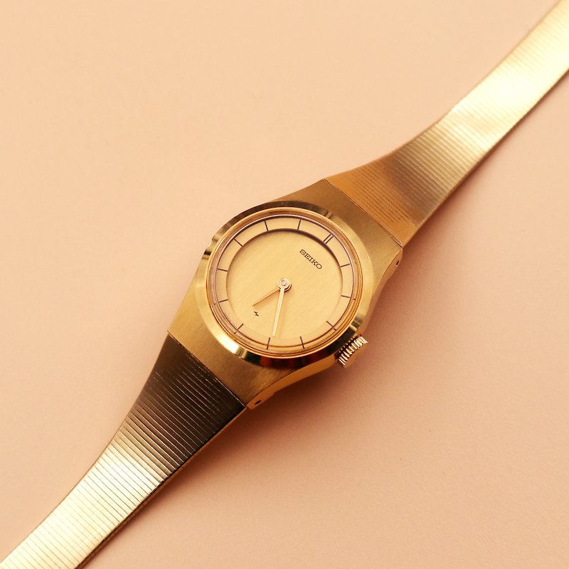 SEIKO 高級手上鏈機械古董錶 - 女裝錶 - 其他金屬 