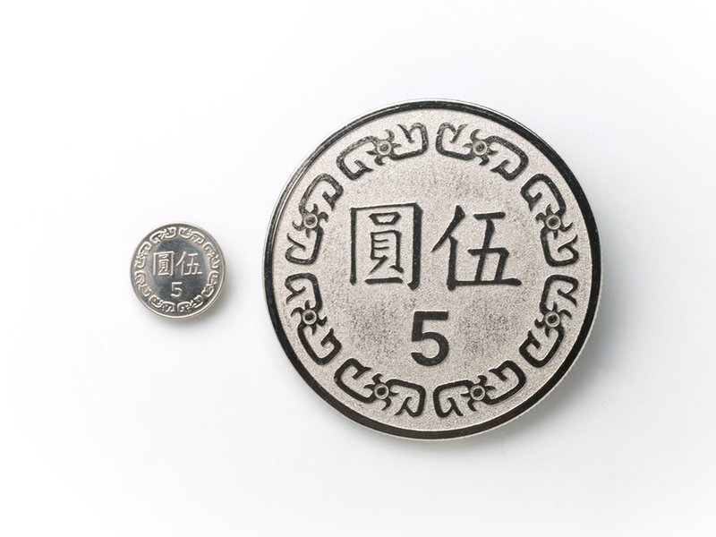 特大5元硬貨 - その他 - その他の素材 