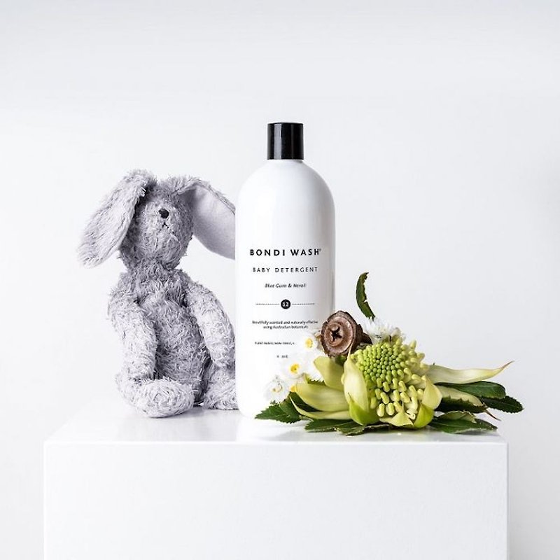【Clothes Soft】 Eucalyptus globulus and orange blossom baby laundry detergent 1000ml - Laundry Detergent - Concentrate & Extracts Multicolor