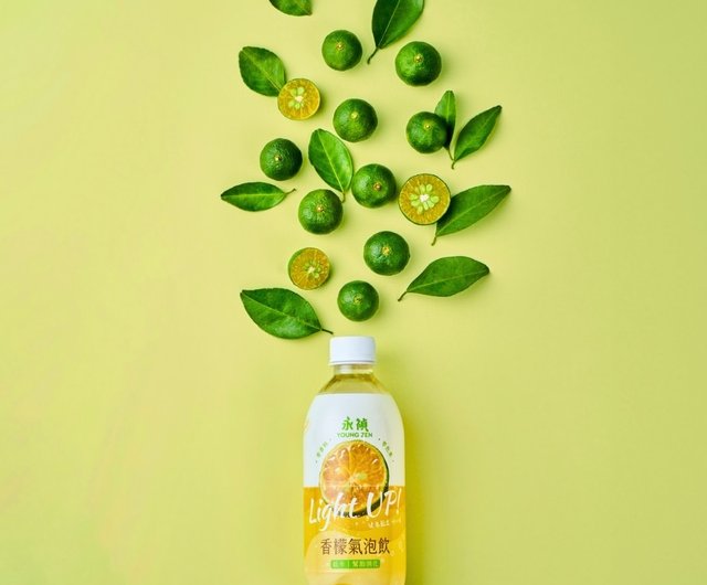 永鎮】香り豊かなレモンスパークリングドリンク 420ml 低