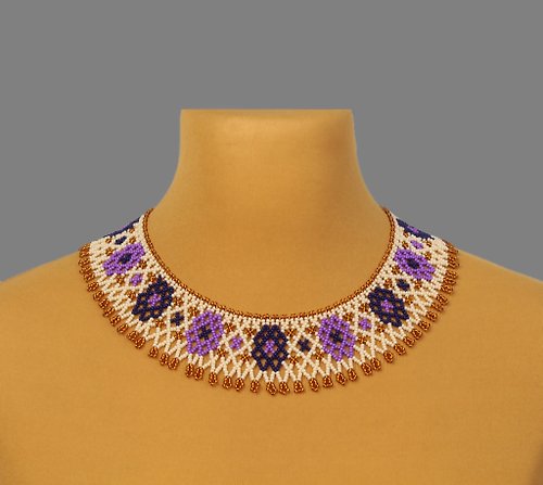 SweetBeadsIP Simple necklace ukraine folk jewelry