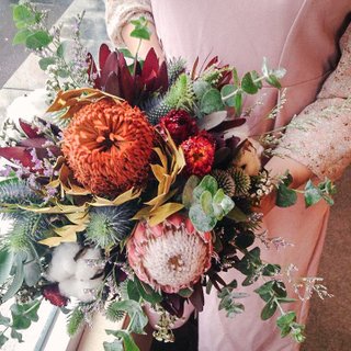 Fleurir Blossoming Time Unique Dance American Country Style Dry Bouquet/Bridal Bouquet Bouquet