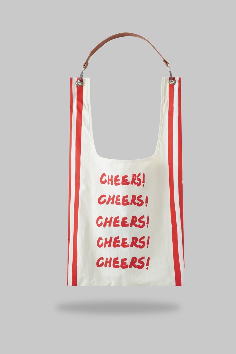 CHEERS BAG 可拆卸真皮背帶Toby Bag - 側背包/斜背包 - 其他材質 