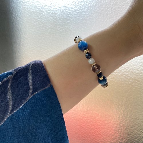 Hoshino Jewelry Kan 藍晶 茶晶 黑曜石 健康運 愛情運 天然水晶 禮物 能量石 日本直郵