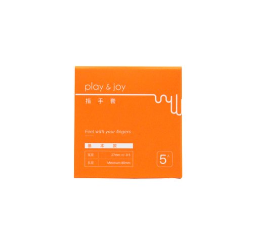 Play & Joy 專業私密保養品牌 【PLAY & JOY】輕薄滑順貼合 指手套 5入 基本款