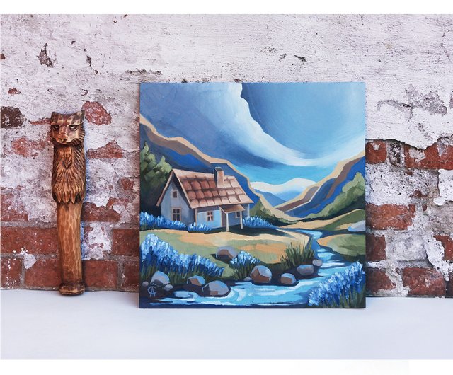 油絵 風景画 山 川 Amazon｜川合修二 常念岳1 SM号 油彩画 油絵 風景画 山岳 自然