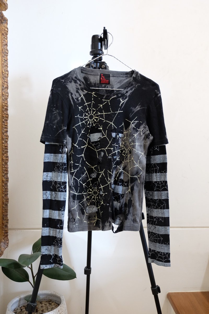 h.Anarchy by h.Naoto Japanese Punker Brand - 女 T 恤 - 棉．麻 