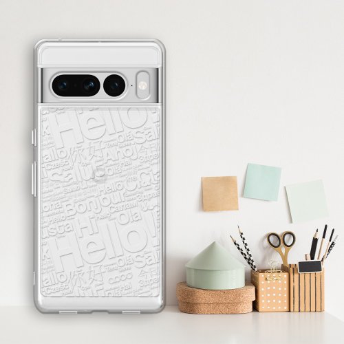 apbs 雅品仕 水晶彩鑽手機殼 Google Pixel 9/8/7系列 浮雕感防震雙料手機殼-你好