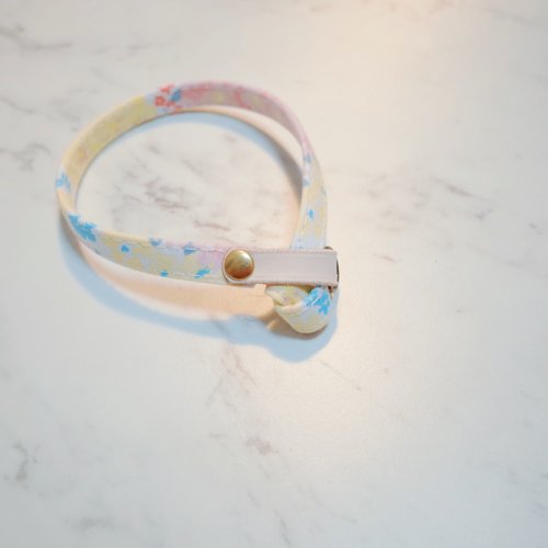 Michu Pet Collars #美珠手作 貓 項圈 漫花微風 可加購吊牌 附鈴鐺