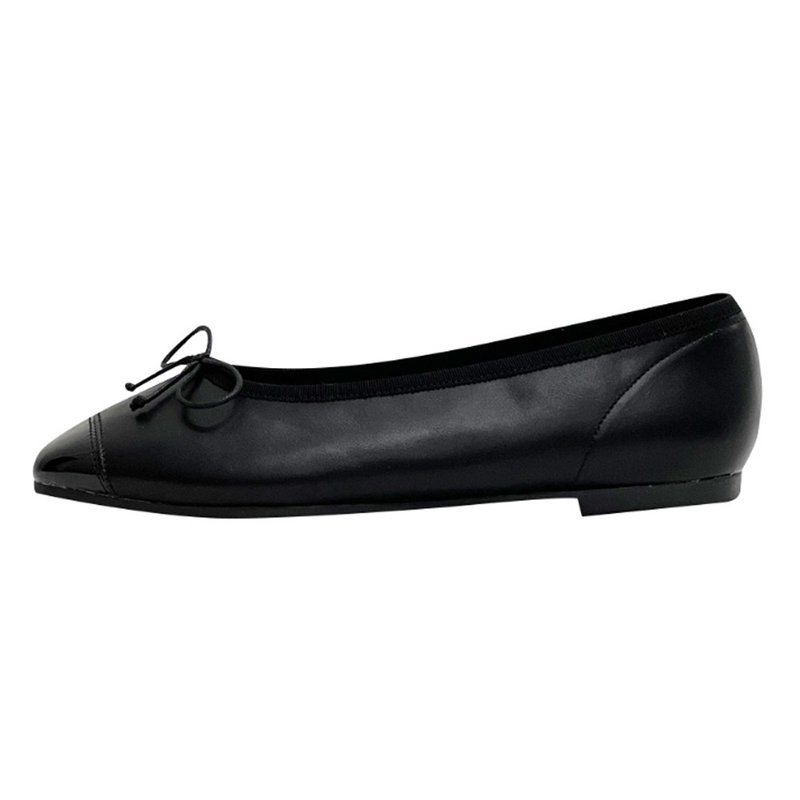 PRE-ORDER SPUR Chering Flats RA7011 BLACK - Women's Leather Shoes - Other Materials 