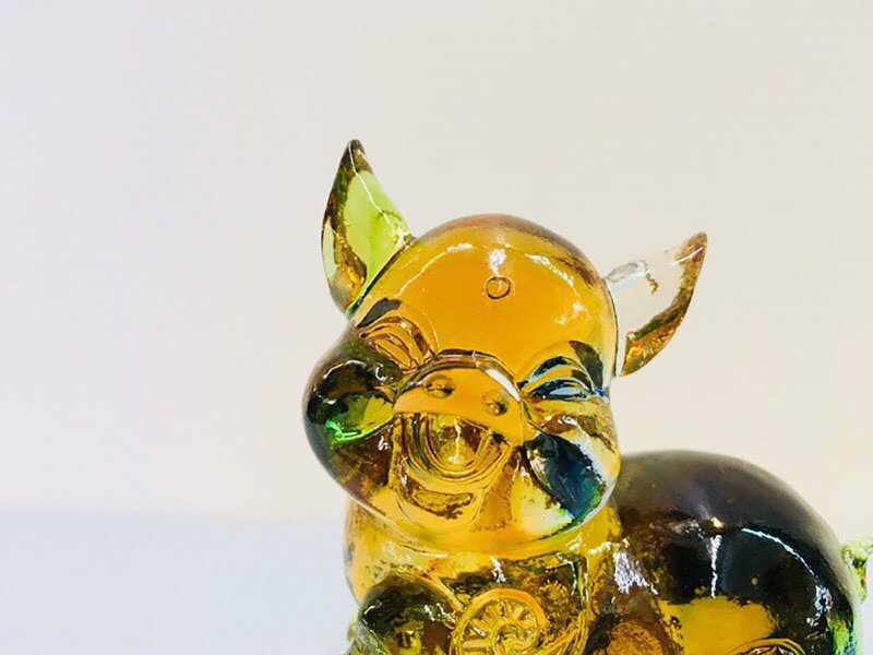 琉璃 生肖 豬 - 擺飾/家飾品 - 琉璃 